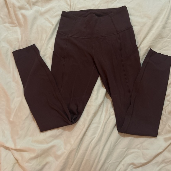 lululemon athletica Dark Plum Leggings - Picture 2 of 2